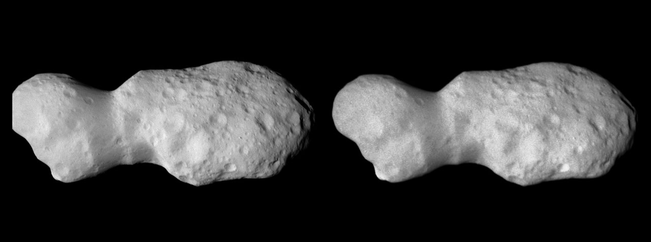NASA露西号探测器揭示花生形小行星的摇摆旋转和形成历史