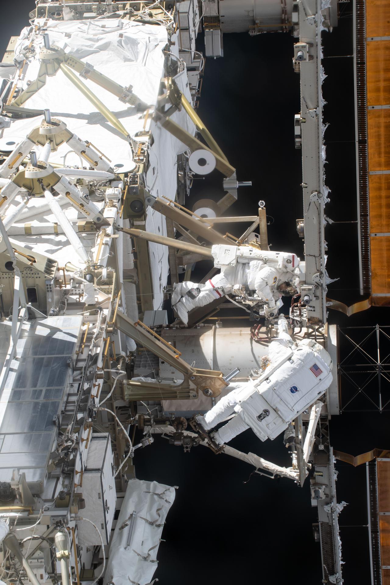 NASA公布太空行走宇航员名单，6月30日维修空间站机械臂