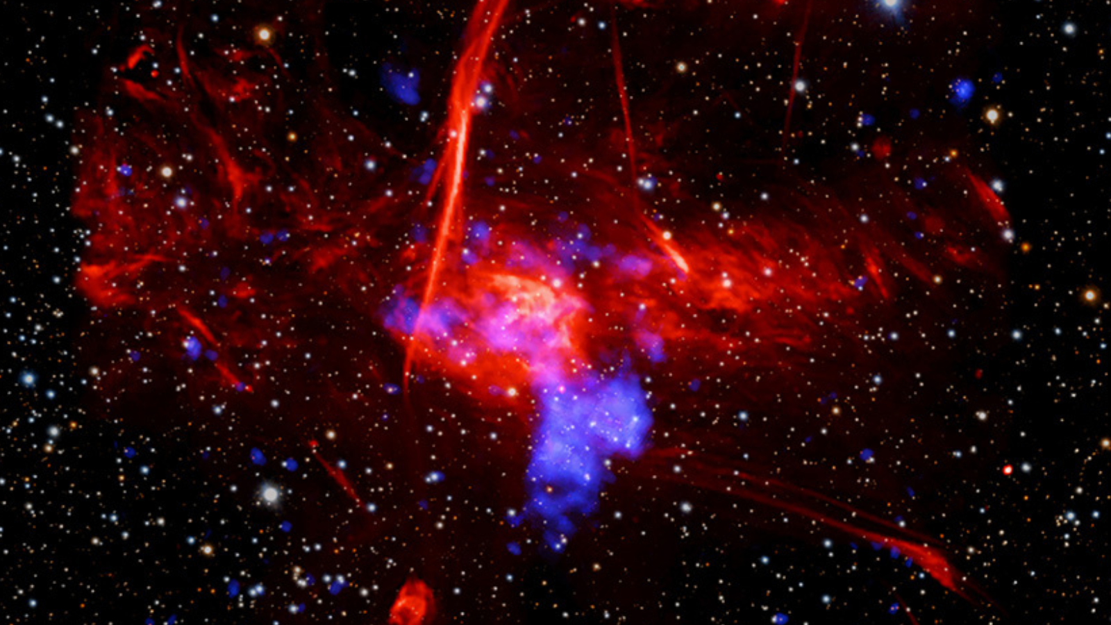 NASA钱德拉望远镜在银河系中心附近发现1700年前超新星遗迹