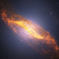 韦伯望远镜四周年献礼：穿透尘埃，看清半人马座A星系的每一颗恒星